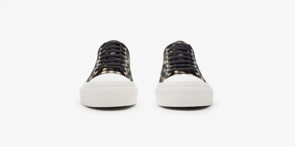 Giày Burberry Check Sneakers 'Black Calico' 81074951 - Ảnh 4