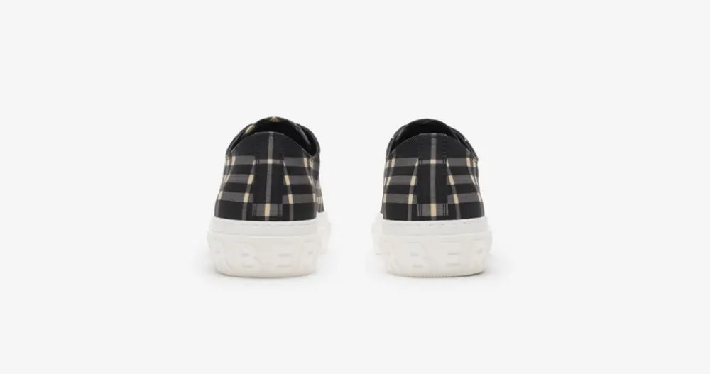 Giày Burberry Check Sneakers 'Black Calico' 81074951 - Ảnh 5