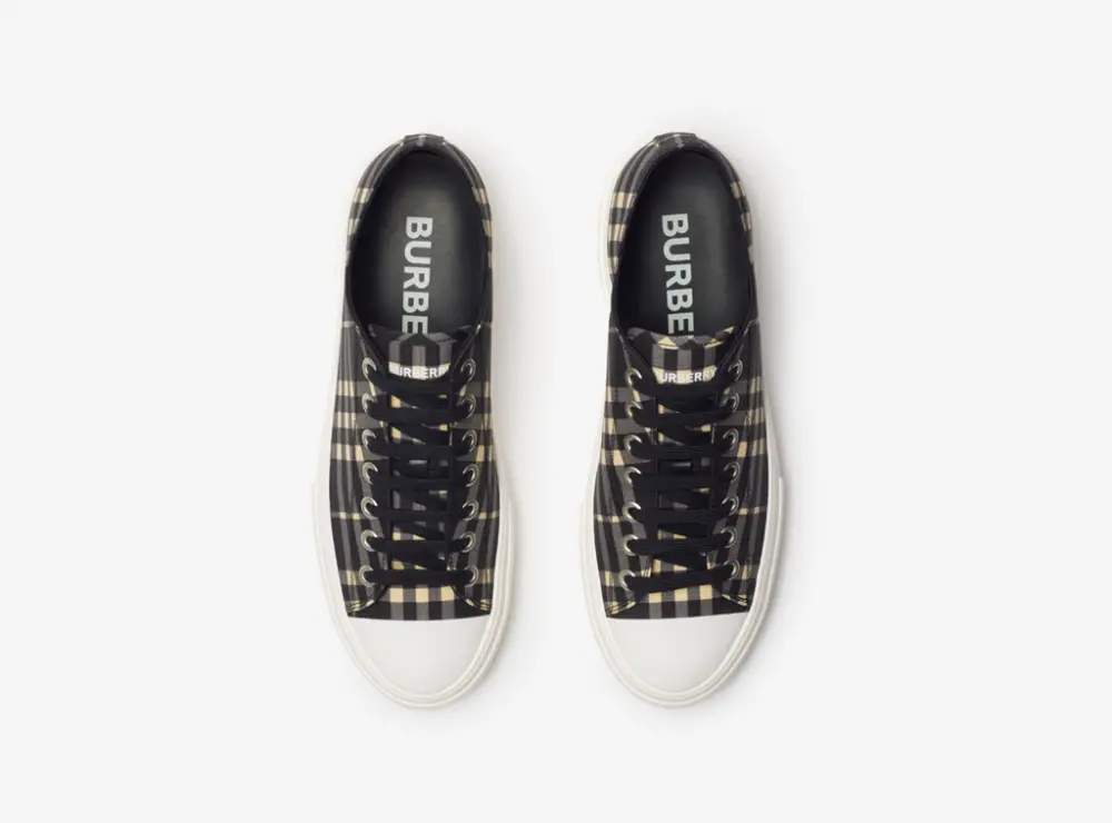 Giày Burberry Check Sneakers 'Black Calico' 81074951 - Ảnh 6