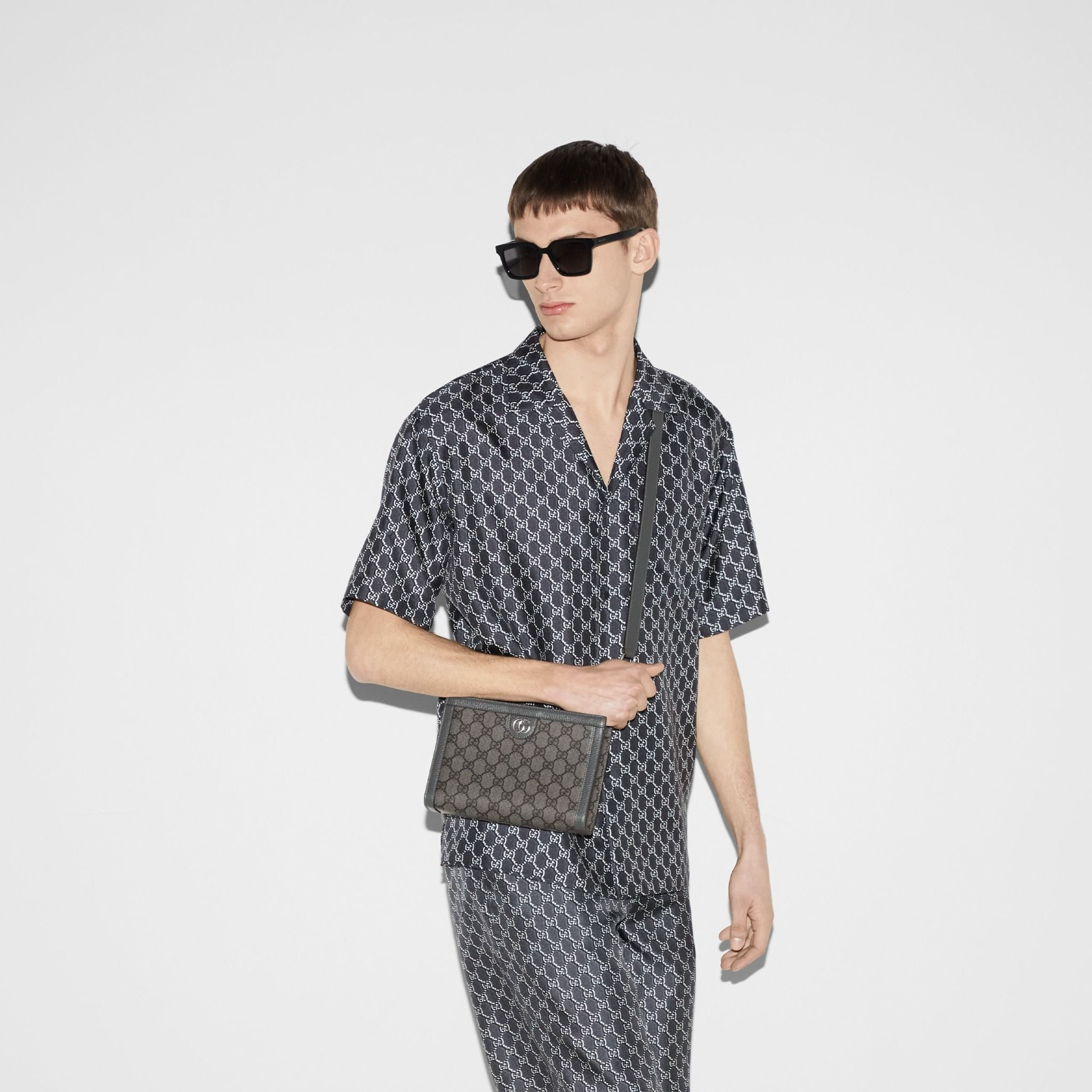 Túi Gucci Ophidia Super Mini Bag 'Grey' 795467-UULBN-1244 - Ảnh 7