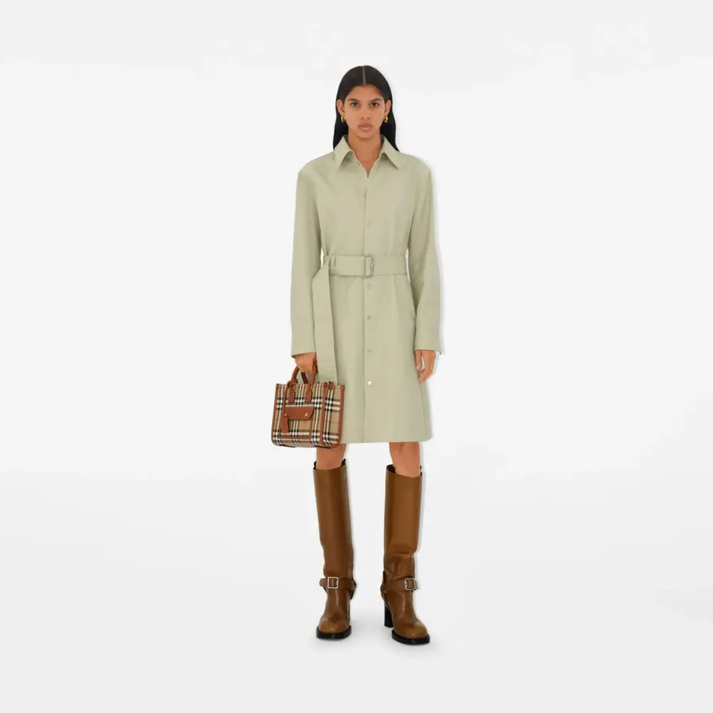 Túi Burberry Mini Freya Tote 'Archive Beige' 80975661 - Ảnh 4