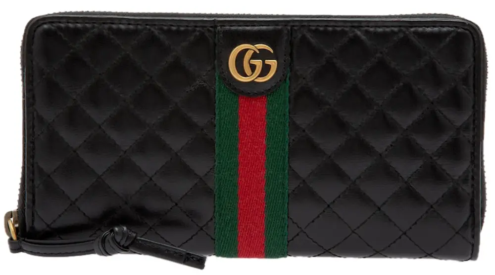 Ví Gucci Leather Double G Wallet 'Black' 536450-0YKBT-1060