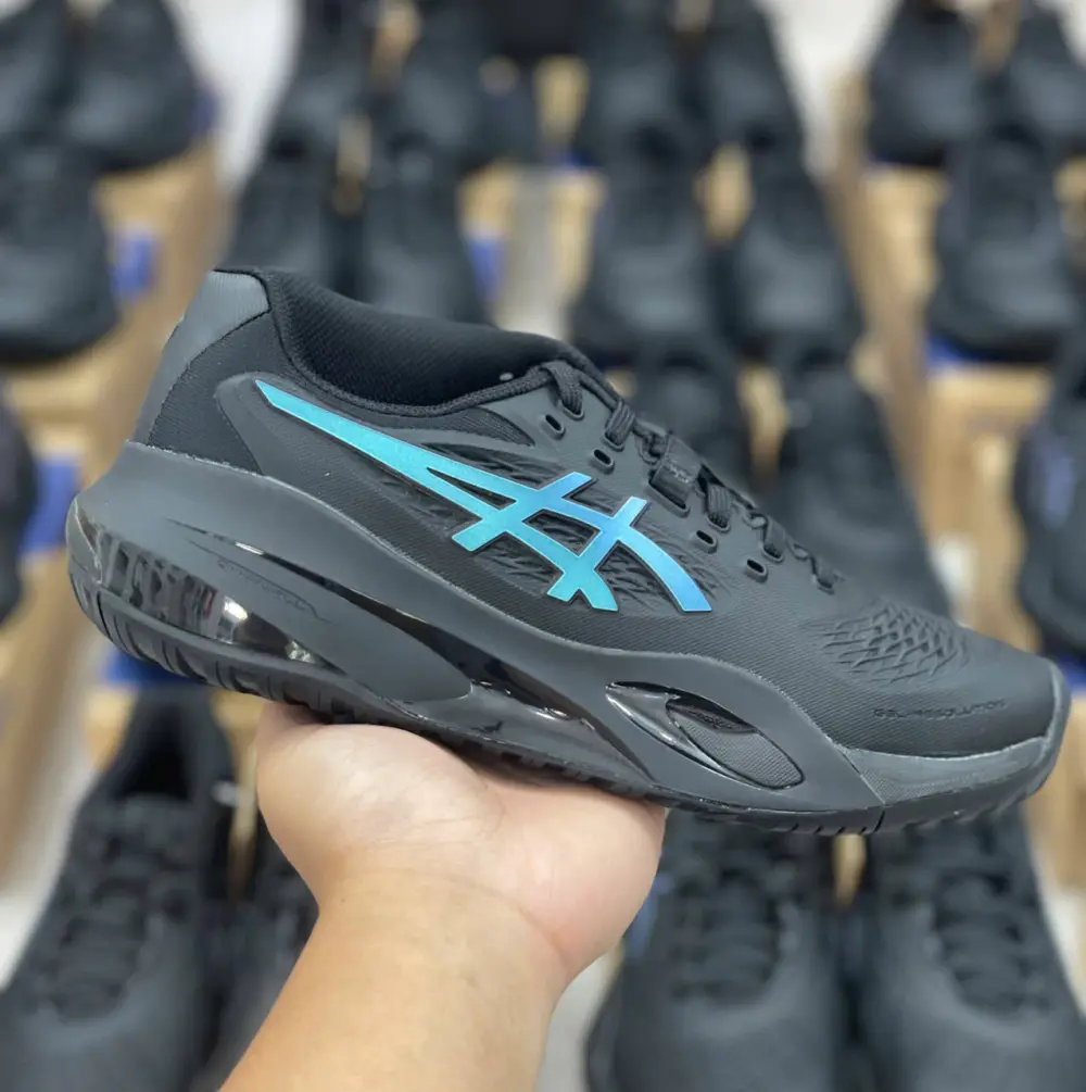 Giày Asics GEL-RESOLUTION X NIGHT ENERGY 'Black' 1041A526-960 - Ảnh 3