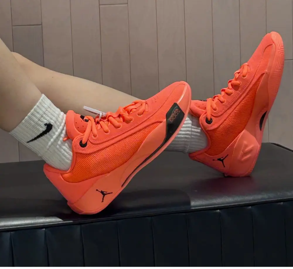 Giày Nike Jordan Luka .77 'Bright Mango Black' HF0819-800 - Ảnh 3