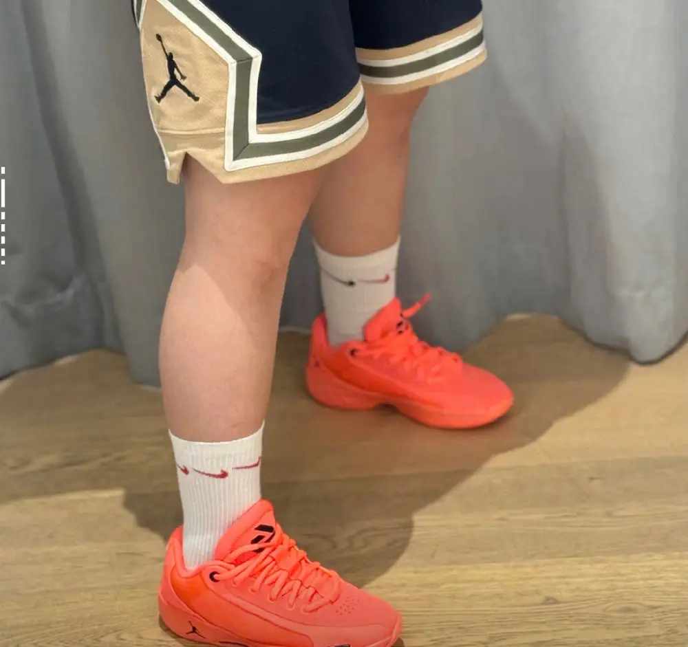 Giày Nike Jordan Luka .77 'Bright Mango Black' HF0819-800 - Ảnh 5