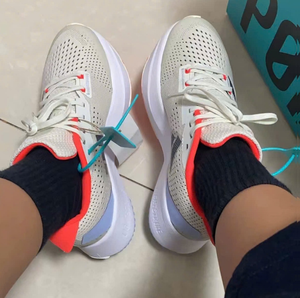 Giày Adidas Adizero 'White Solar Red' HQ7074 - Ảnh 4