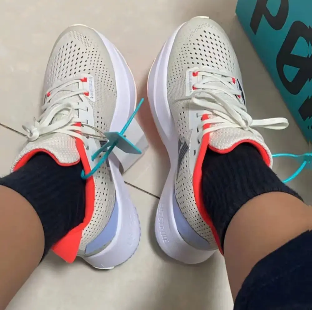 Giày Adidas Adizero 'White Solar Red' HQ7074 - Ảnh 4