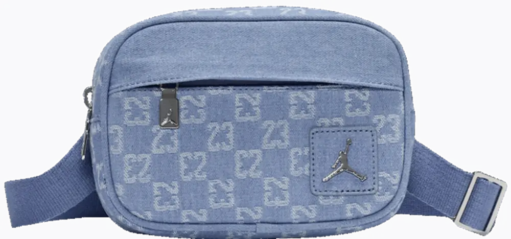 Túi Nike Jordan Monogram Crossbody ‘Denim blue’ II6453-412