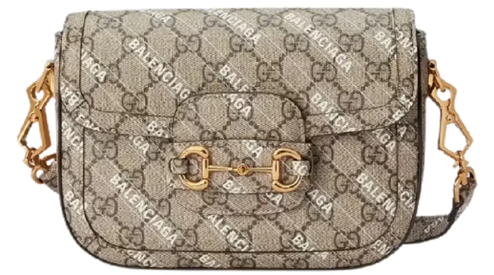 Túi Guci The Hacker Project Mini Gucci Horsebit 1955 'Beige' 658574-ULZAG-9759