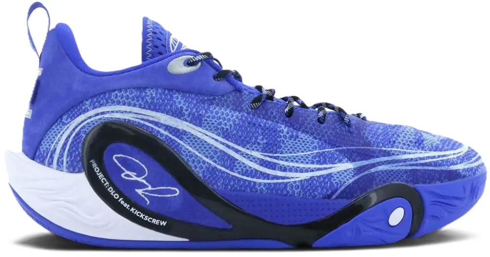 Giày Lining DLO1 x Kicks Crew ‘Royal Blue Skies’ ABPV009-15