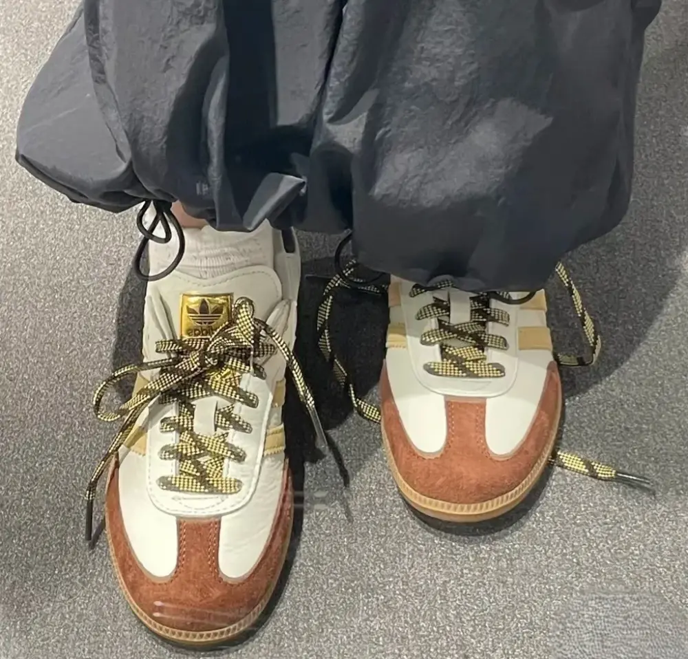 Alternative view of Giày Adidas Originals Samba Casual ‘Brown White’ KI8887