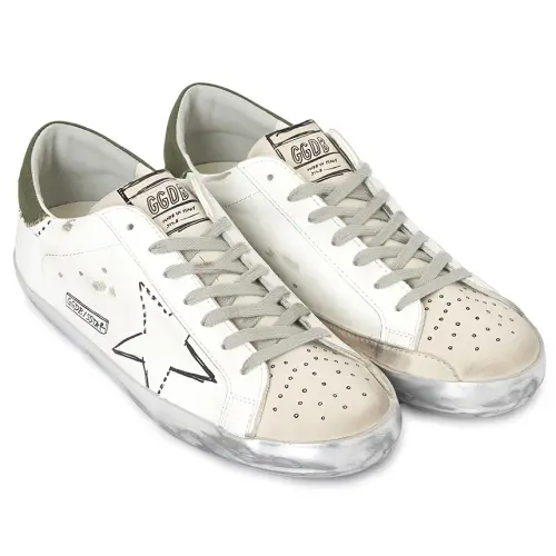 Alternative view of Giày Golden Goose Supper Star ‘White’ GMF00270 F002544 10781
