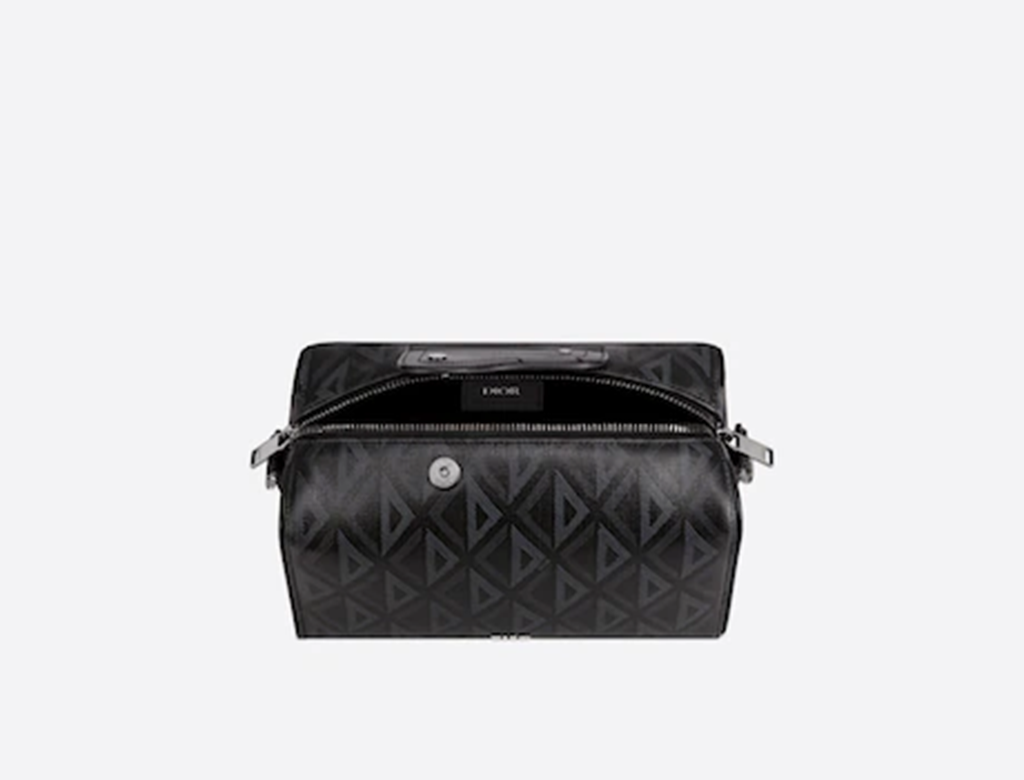 Túi Dior Lingot 22 CD Diamond Canvas 'Black' 1ADPO249CDP-H43E - Ảnh 4