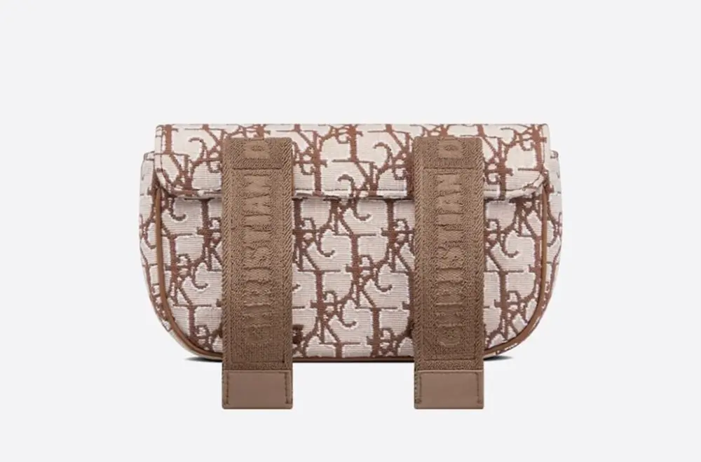 Túi Dior Saddle Arm Pouch 'Coffee' 2ADCA392JOD-H24E - Ảnh 4