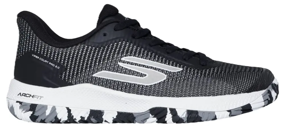 Giày Skechers Viper Court Pro 2.0 ‘Black White’ 172109-BKW