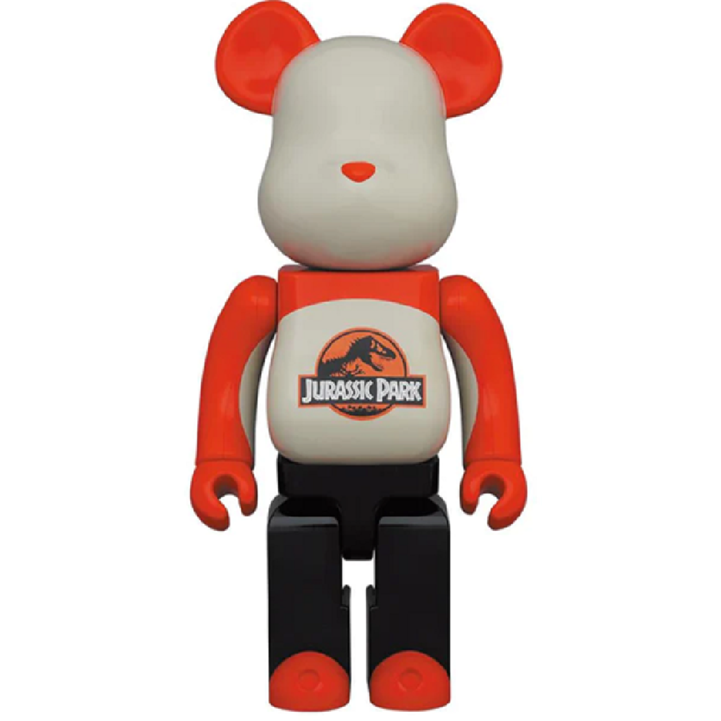 Mô Hình Jurassic Park Bearbrick 1000% 'Red' 97836-JPK-1000