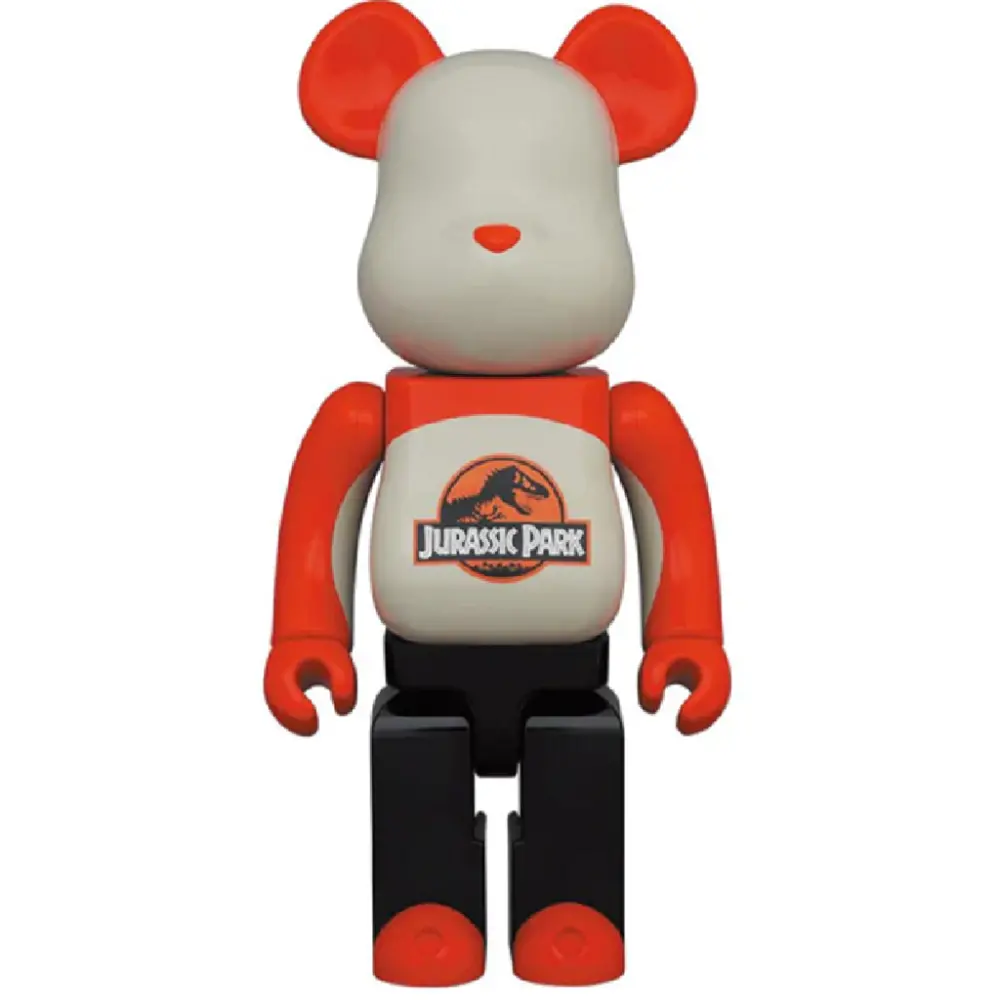 Mô Hình Jurassic Park Bearbrick 1000% 'Red' 97836-JPK-1000