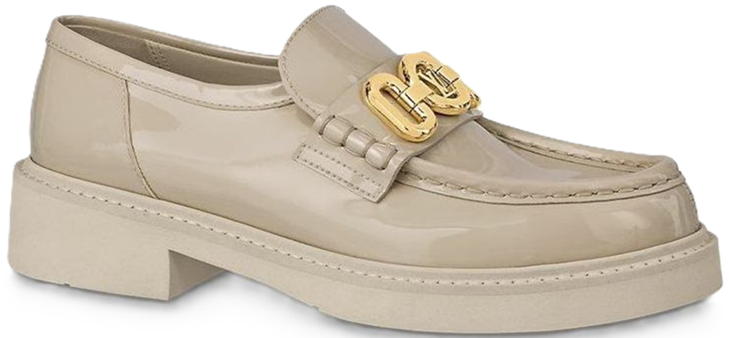 Giày Louis Vuitton Lv Academy Loafers 'Beige' 1ABO3I