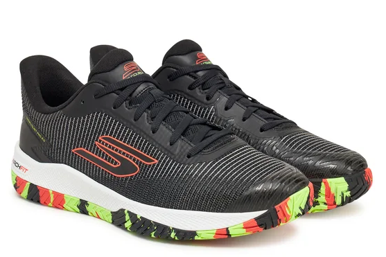 Giày Skechers Viper Court Pro 2.0 ‘Black’ 246109C-BKMT - Ảnh 5