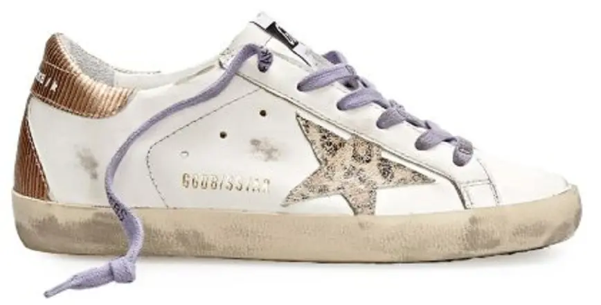 Giày Golden Goose Ladies ‘White Gold’ GWF00102 F002491 10883
