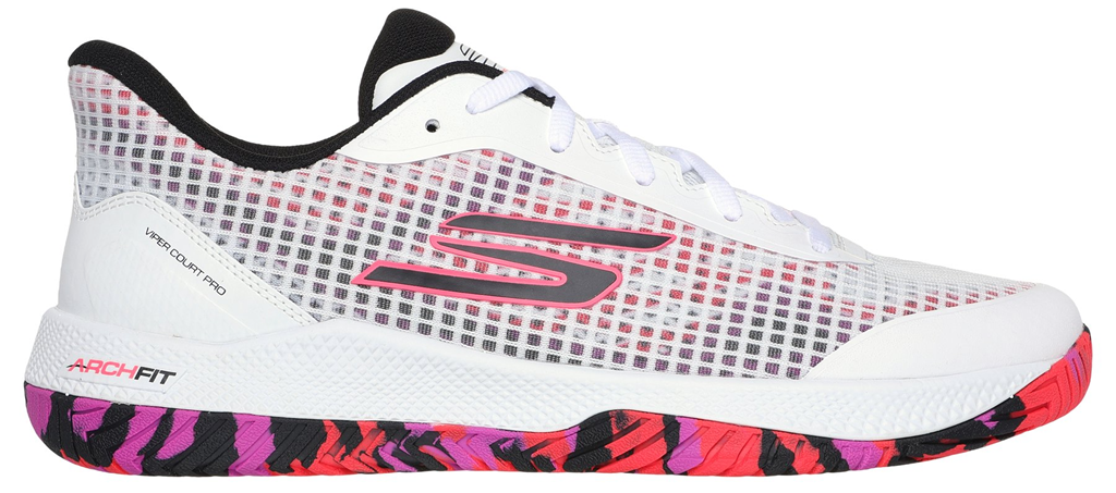 Giày Skechers Viper Court Pro ‘White Hot Pink’ 246069C-WHP