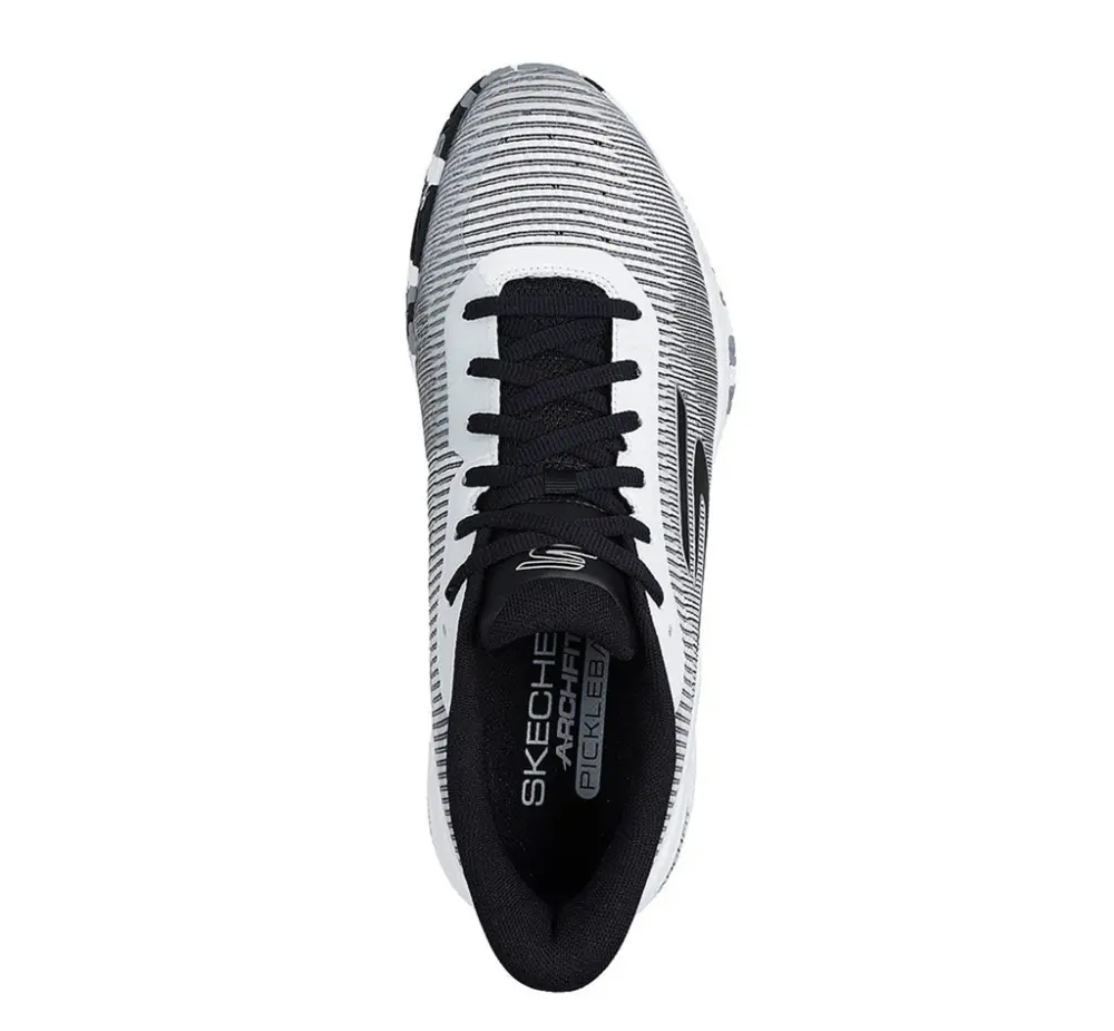 Giày Skechers Viper Court Pro ‘White Black’ 246109C-WBK - Ảnh 7