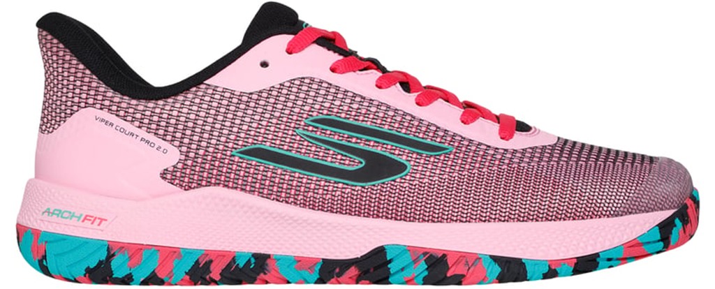 Giày Skechers Viper Court Pro 2.0 ‘Pink Black’ 246109-PKBK