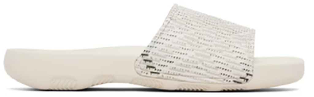 Dép Burberry Check Dive Slides Sand 'Beige' 251376M234011