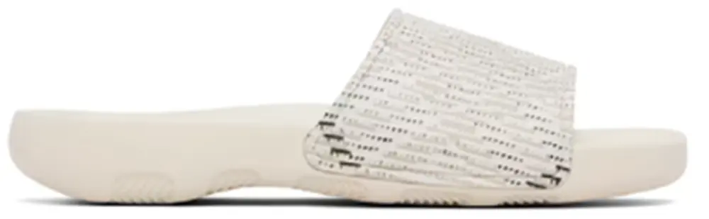 Dép Burberry Check Dive Slides Sand 'Beige' 251376M234011