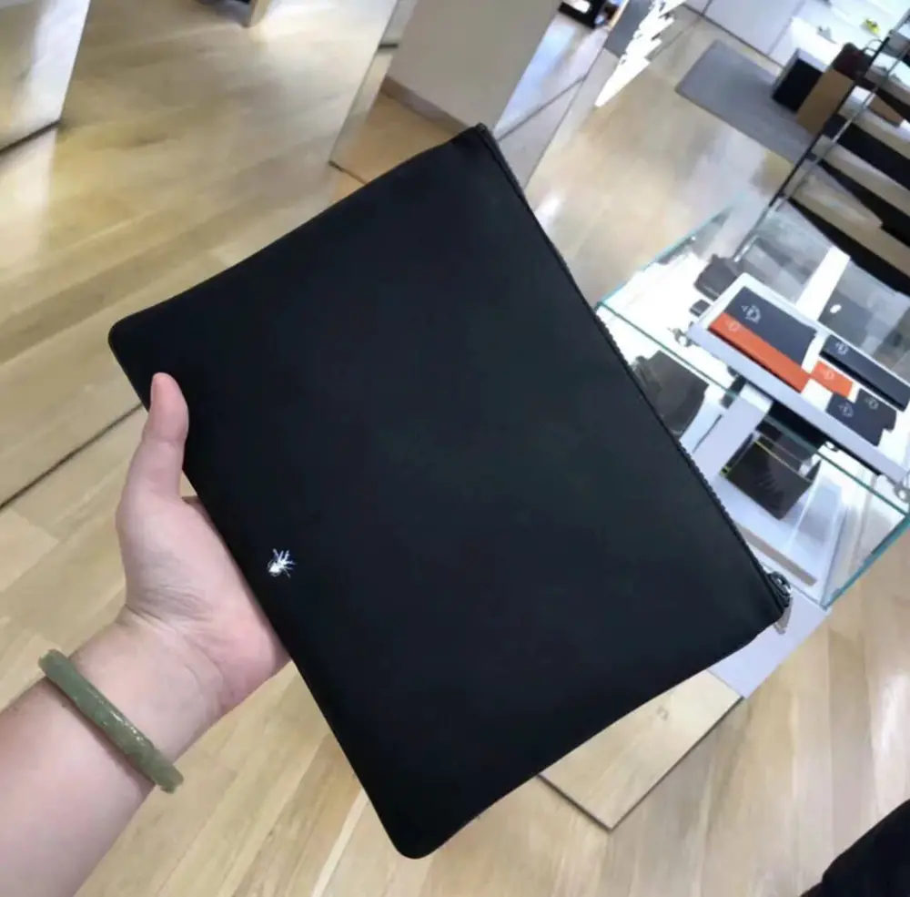 Alternative view of Túi Dior Clutches Canvas 'Black' 2PECA161YHJ-H03E