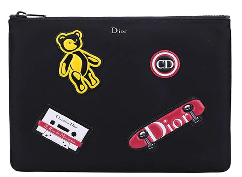 Túi Dior Clutches Canvas 'Black' 2PECA161YHJ-H03E