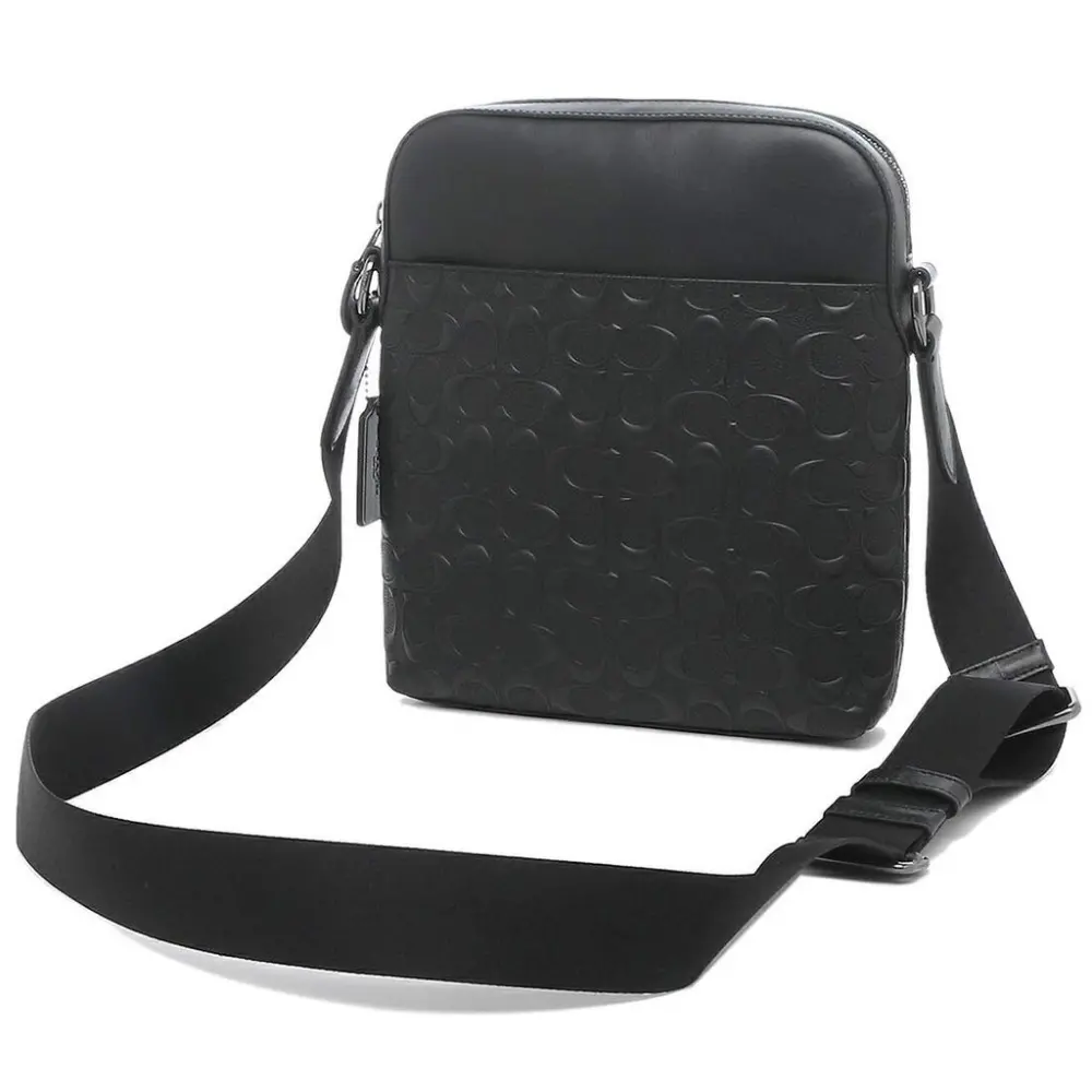 Túi Coach Houston Flight Bag 'Black' 4009-QBBK - Ảnh 5