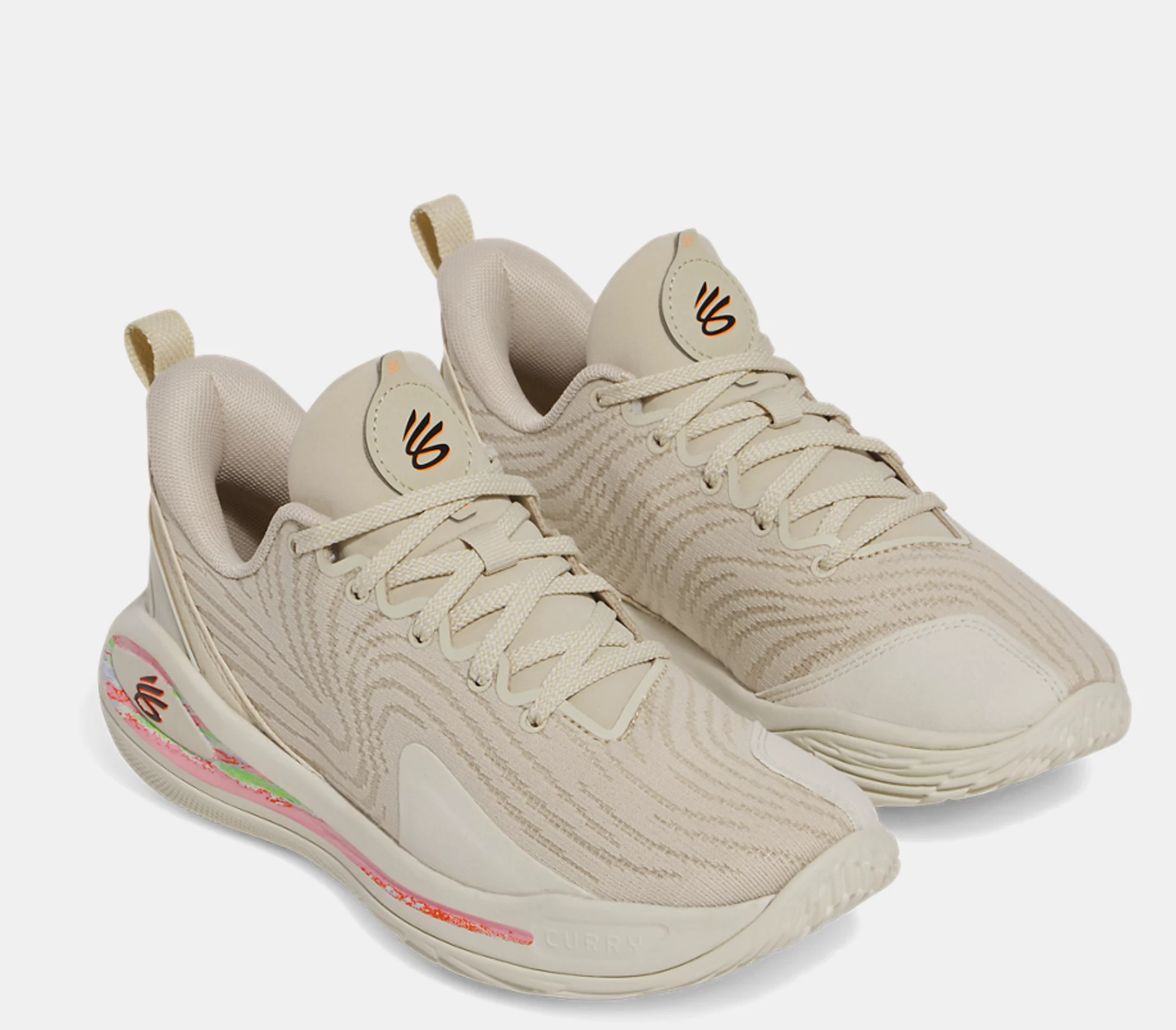 Alternative view of Giày Under Armour Curry Flow 12 STRN GS ‘Saturn’ 3028505