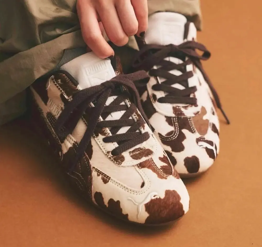 Giày Puma Speedcat OG ‘Cow Print’ 406141-01 - Ảnh 3