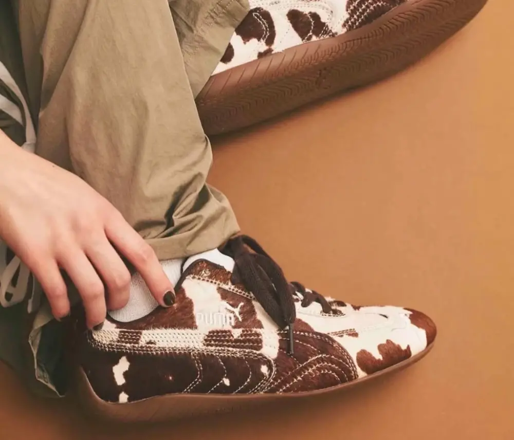 Alternative view of Giày Puma Speedcat OG ‘Cow Print’ 406141-01