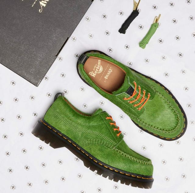 Giày Dr. Martens Lowell ‘Vibrant Green’ 32238809 - Ảnh 4