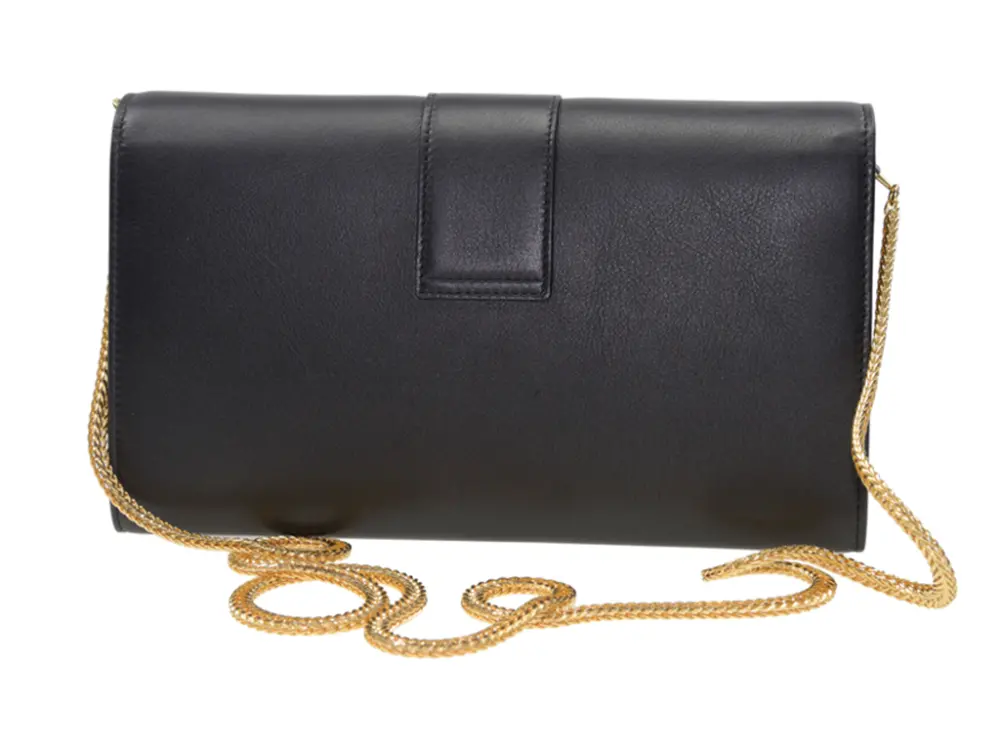 Ví Saint Laurent Crossbody Bag 'Black' 348117-BJ50J-1000 - Ảnh 4