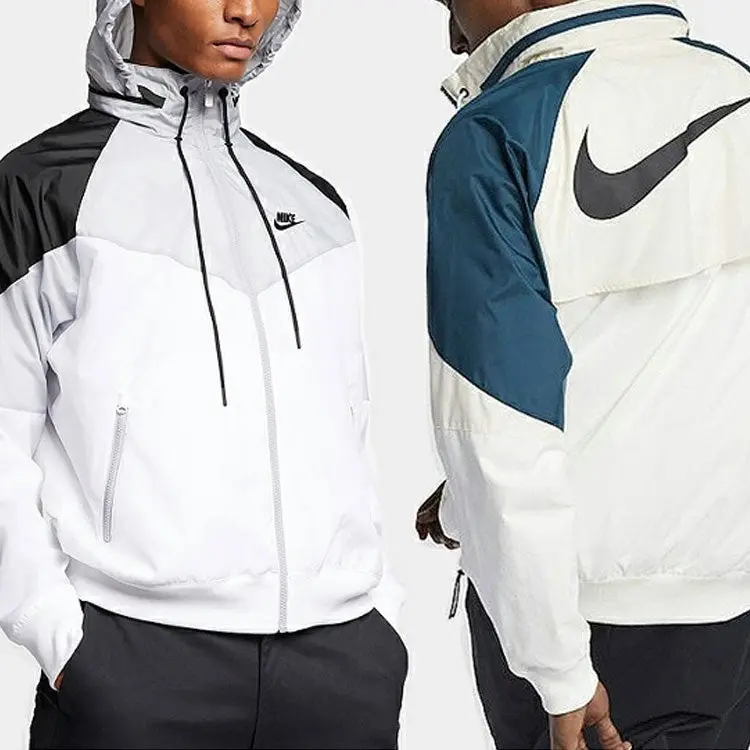 Áo Nike Sportswear Wind Runner ‘Green White’ CN8771-133 - Ảnh 4