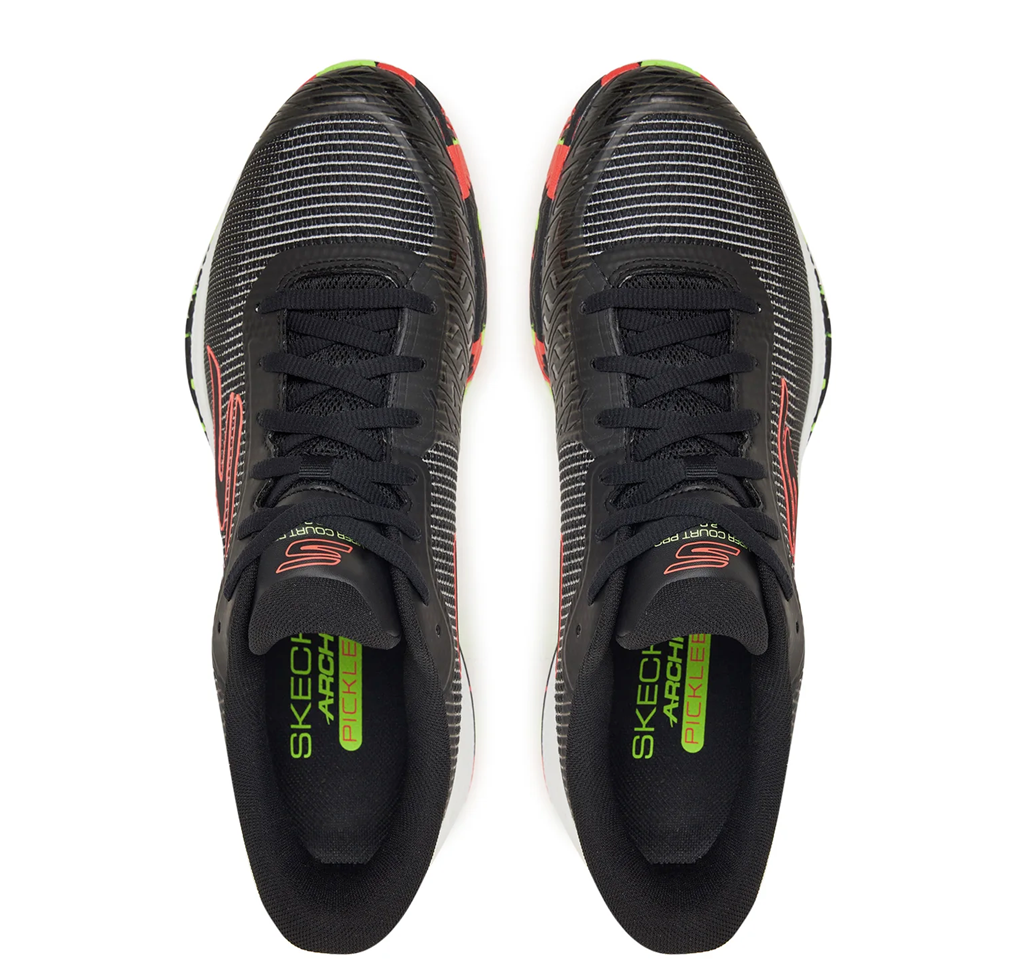 Giày Skechers Viper Court Pro 2.0 ‘Black’ 246109C-BKMT - Ảnh 4