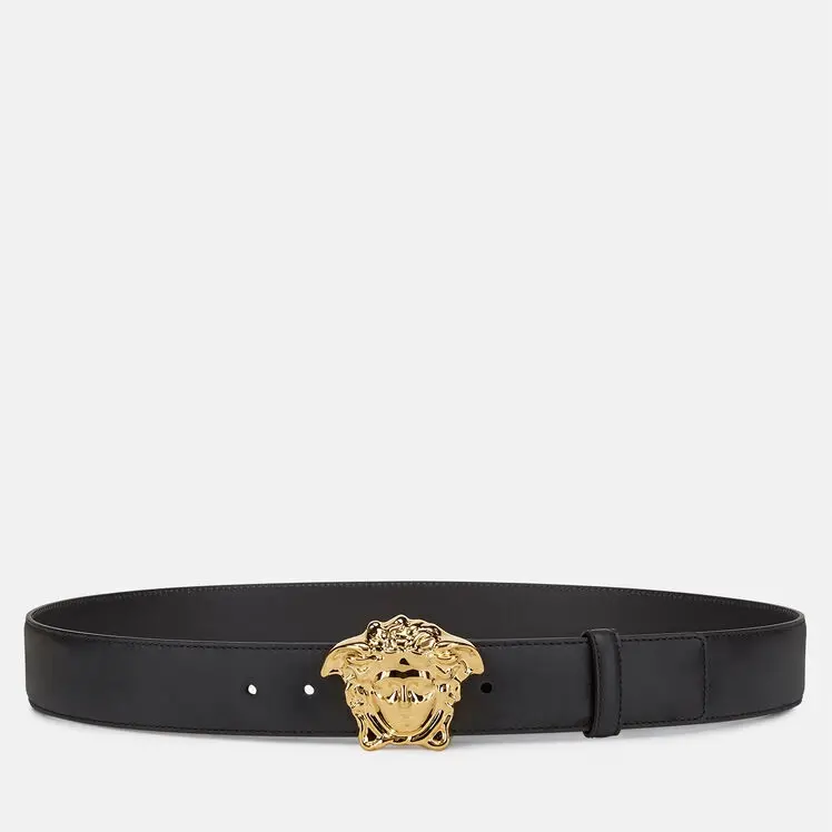 Thắt Lưng Versace La Medusa Leather Belt DCU4140-DVTP1-D41OH - Ảnh 3