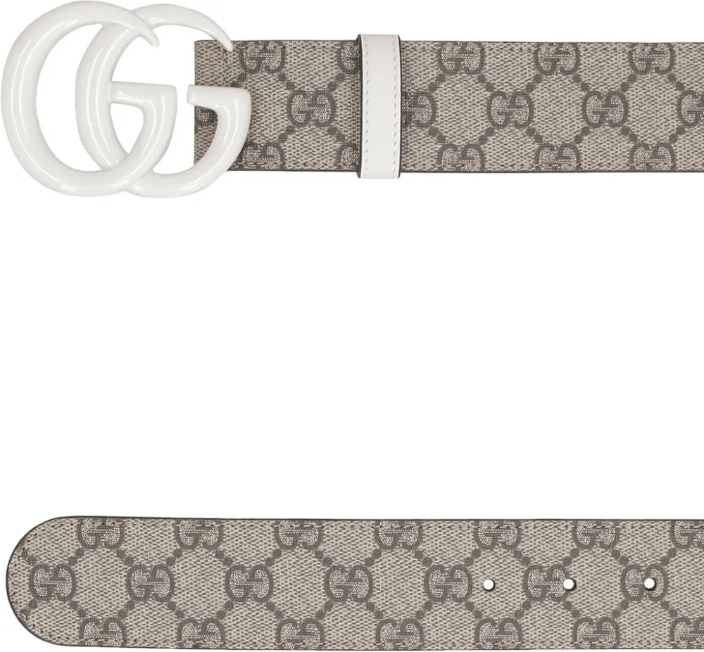 Alternative view of Thắt Lưng Gucci GG Marmont 'Beige' 400593-HUH4V-9761