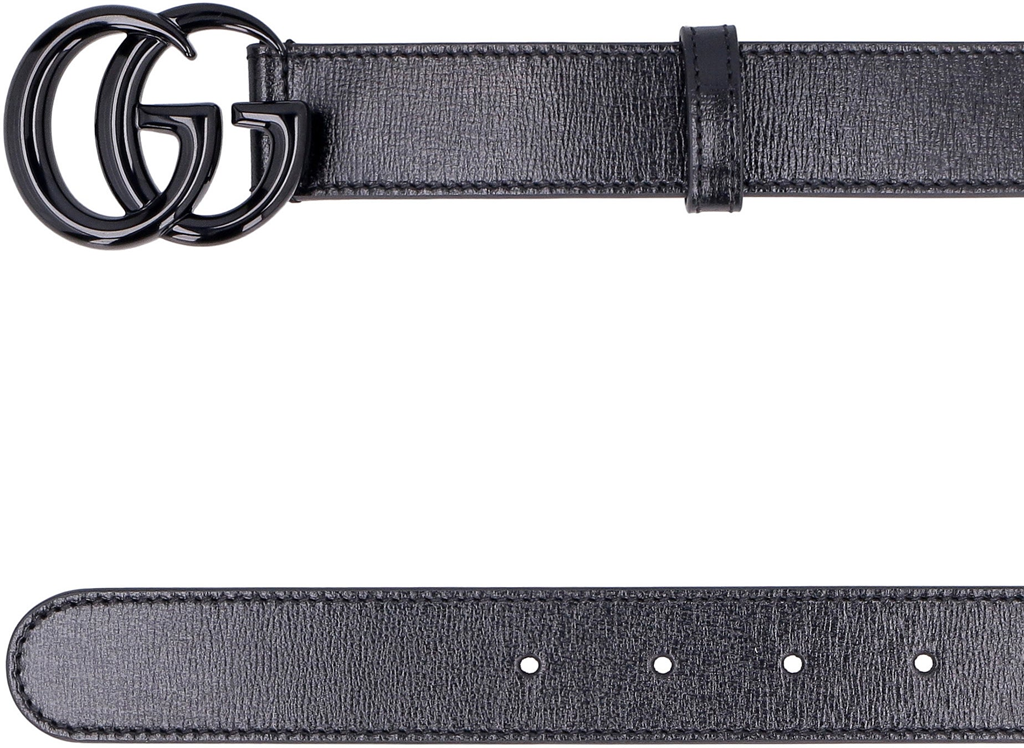 Alternative view of Thắt lưng Gucci Leather belt 'Black' 41451618YXV4236