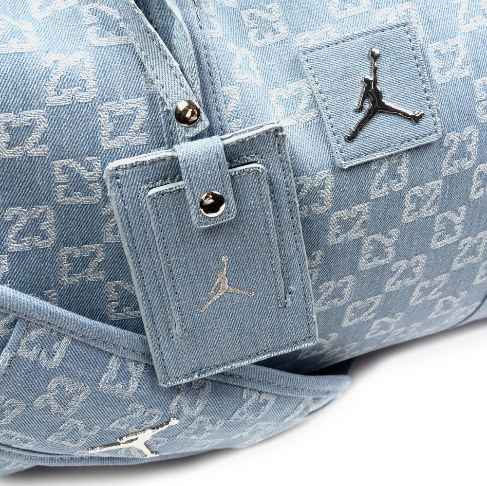 Túi Nike Jordan Monogram Duffel Bag ‘Blue’ MM9060-571 - Ảnh 4