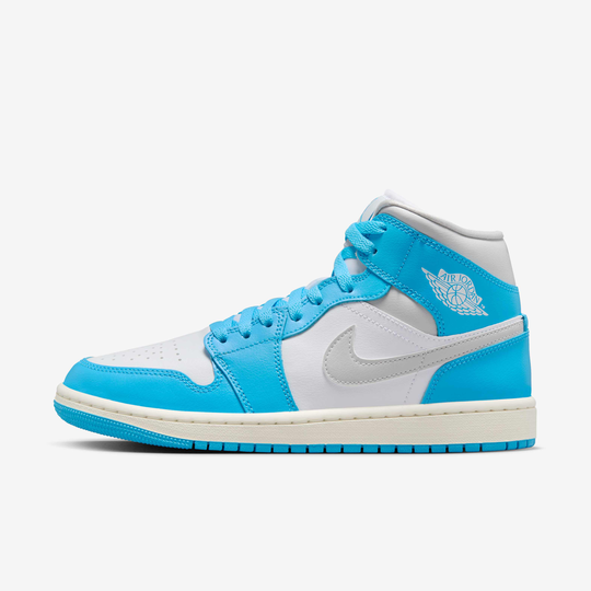 Alternative view of Giày Nike Air Jordan 1 Mid ‘Dark Powder Blue’ BQ6472-400