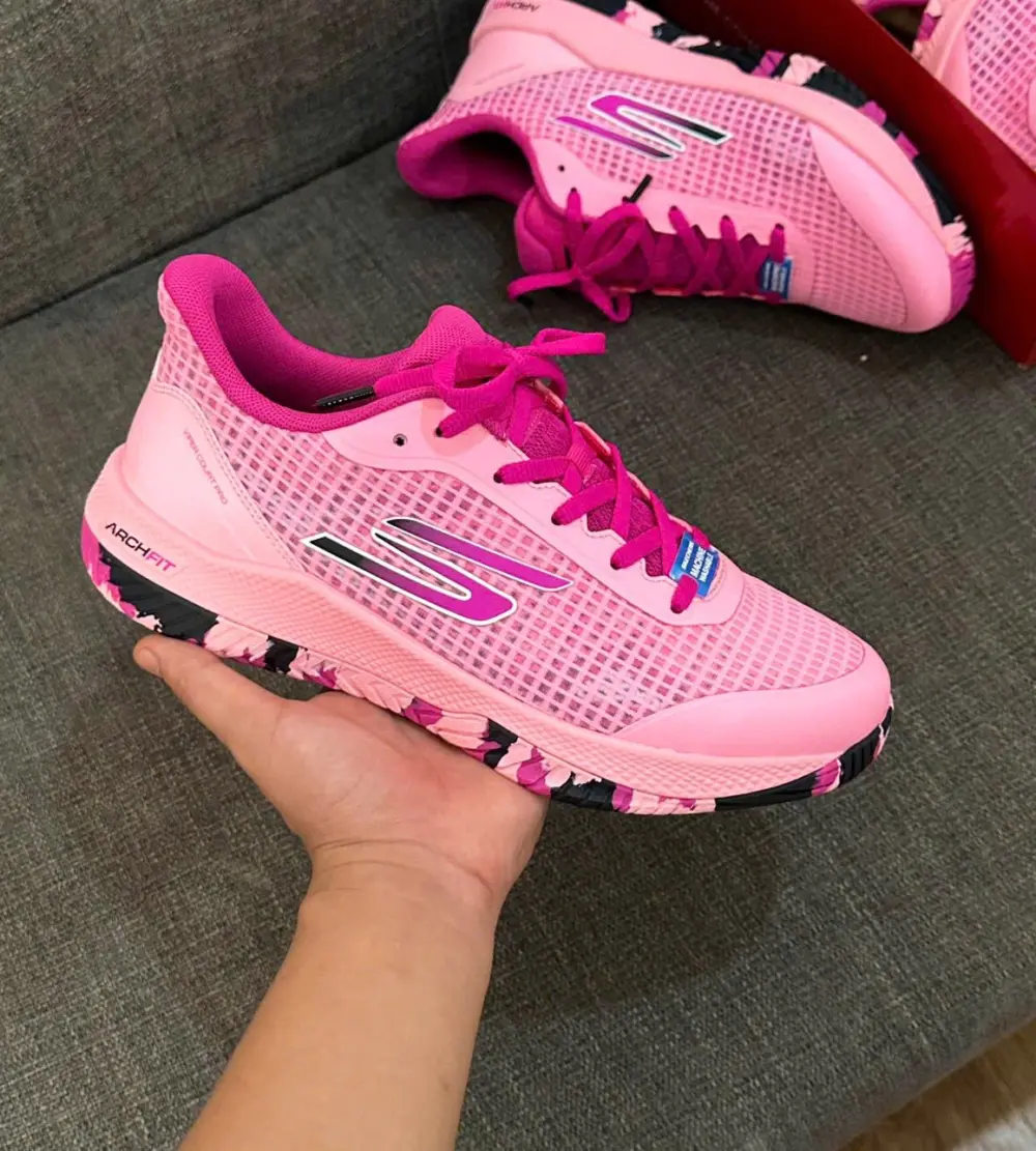 Giày Skechers Viper Court Pro ‘Pink’ 172069C-PNK - Ảnh 7