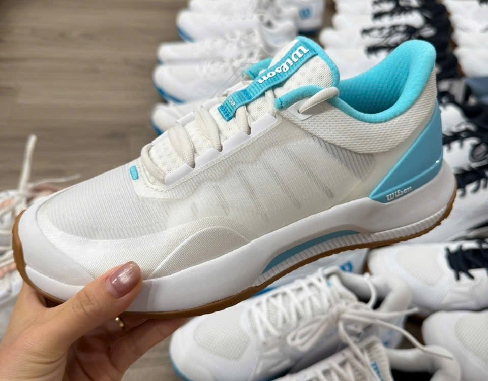 Giày Wilson Intrigue Tour ‘Omni White Bluefish’ WRS337730U - Ảnh 6