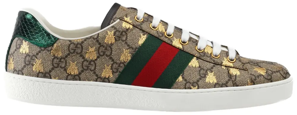 Giày Gucci Ace GG Supreme Bees Sneaker 'Beige' 548950-9N050-8465