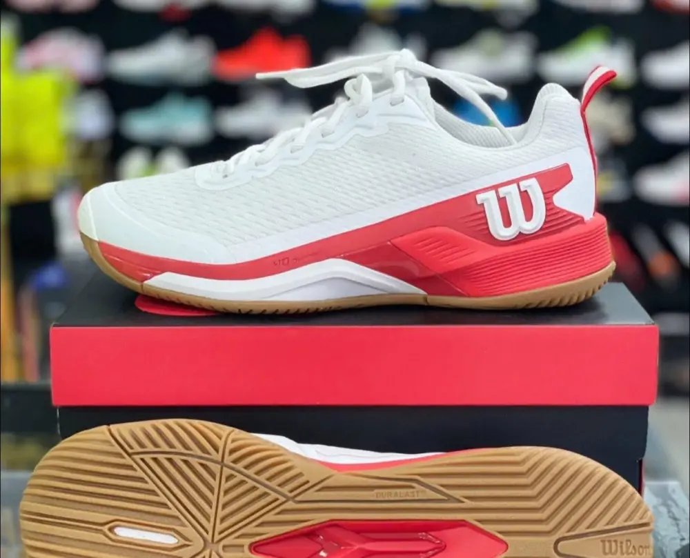 Giày Wilson Rush Pro 4.5 ‘White Infrared’ WRS336610 - Ảnh 7