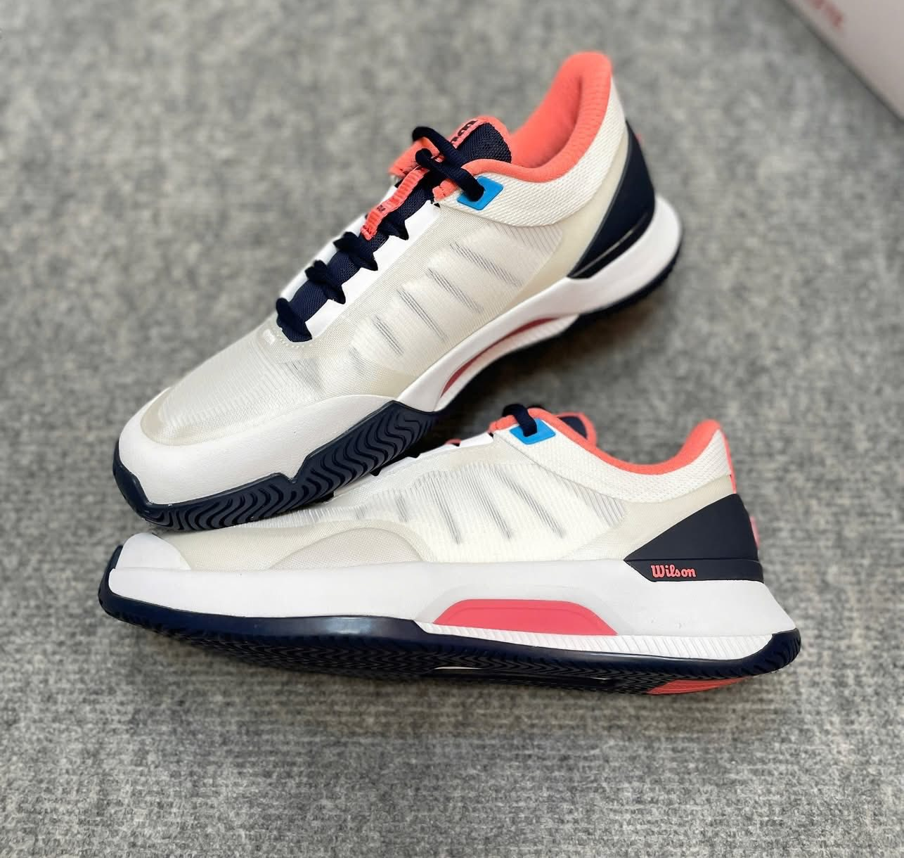 Giày Wilson Intrigue Tour ‘White Navy Dubarry’ WRS335910 - Ảnh 6