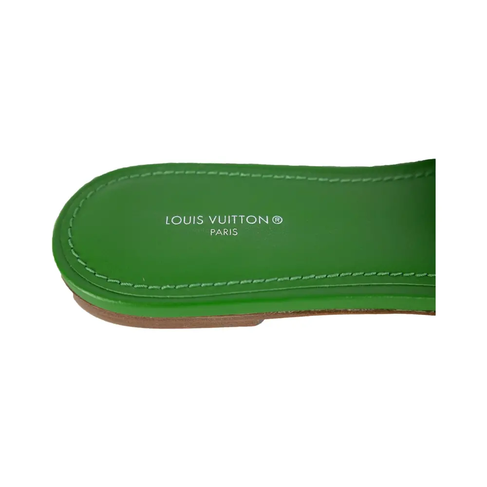 Dép Louis Vuitton Revival Slip Resistant 'Green' 1A9P5G - Ảnh 5